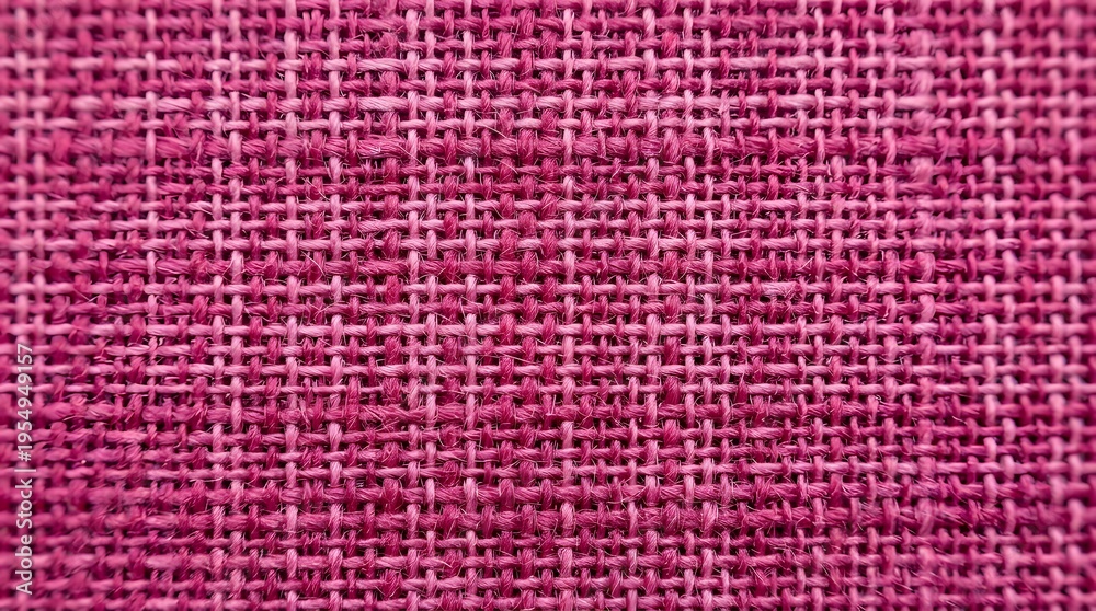 Fototapeta premium Detailed Pink Fabric Texture with Tight Weave Pattern – Seamless Textile Background for Fashion and Design