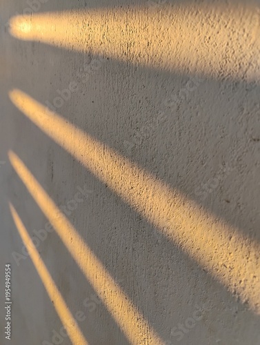 yellow lines on the wall