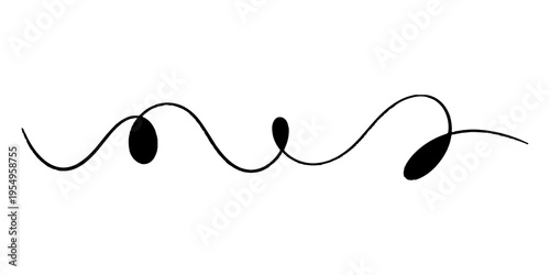 An abstract black and white liquid wave of smoke swirls around isolated music equipment and technology objects like headphones and a computer mouse in this vector illustration design