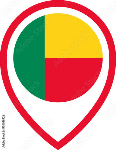 Free Download benin flag - GFXLoad