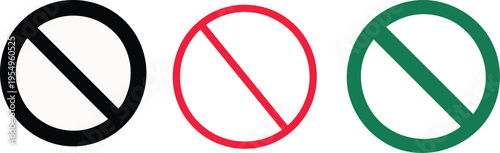 Prohibition sign, no pets allowed, black dog icon, red circle with slash, isolated vector.eps