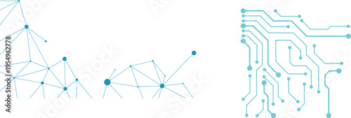Futuristic Green Technology Circuit Network