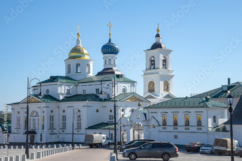 Bild auf Leinwand The ancient Church of the Epiphany on the territory of St