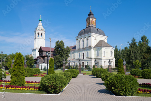The ancient Church of the Nativity of Christ (Nikolozaretskaya Church) on a sunny July day. Tula
