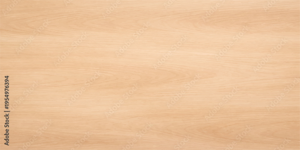 Naklejka premium A rustic brown oak plank surface features a natural wooden grain pattern blending seamlessly with a weathered old paper texture design on an aged hardwood board background