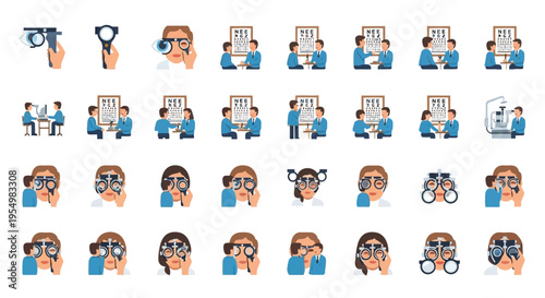 A collection of photography related icons.