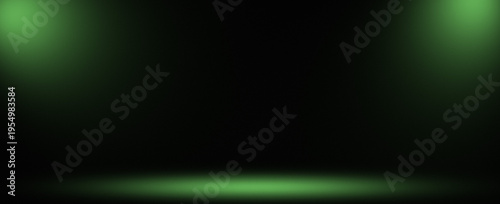 Fotografía Emerald Banner Spotlight