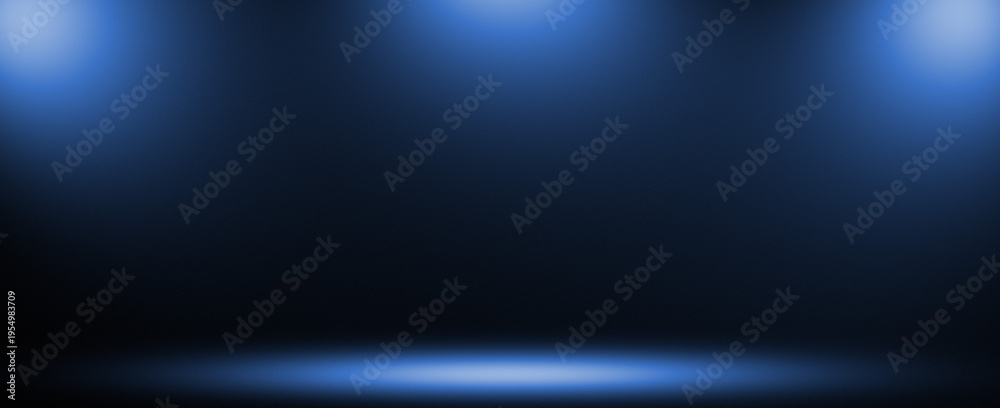 Obraz premium Cool Blue Banner