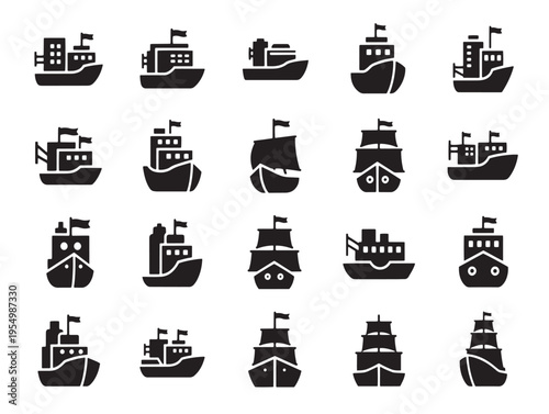 Collection of various industrial vehicles and machinery