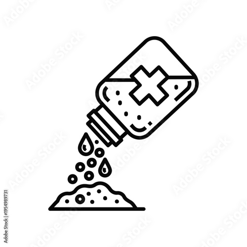 Pills Capsule Pouring Healthcare Medicine