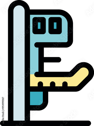 Airport security body scanner scanning passenger for dangerous and prohibited items, ensuring passenger safety and preventing threats