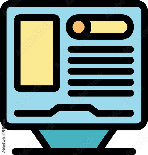 Interactive kiosk providing information, navigation, and user interface elements for public access