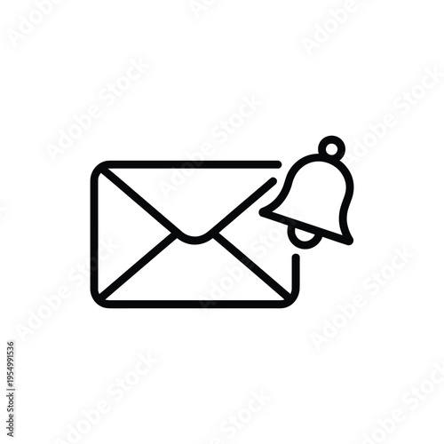 Email Web Icon Set in Line Style. Collection of E-mail and Letter Linear Icons, Including mail, envelope, email, postal, letter sent, inbox, new mail, reply and forward mail and more