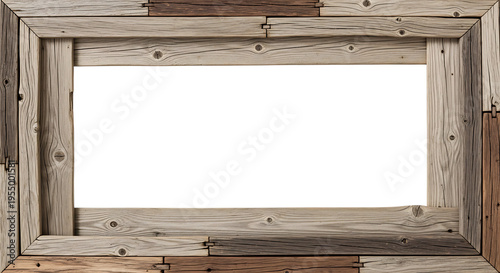Black wooden cabinet with white knobs and trim isolated on a transparent background