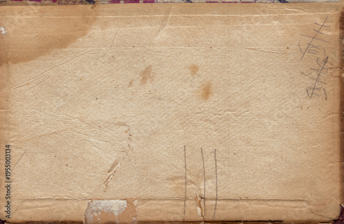 Vintage background of old ancient torn paper texture