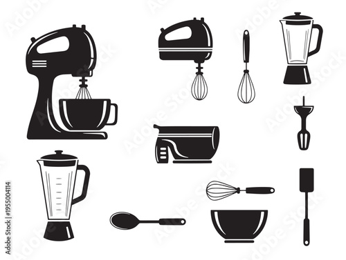 Kitchen appliances and utensils