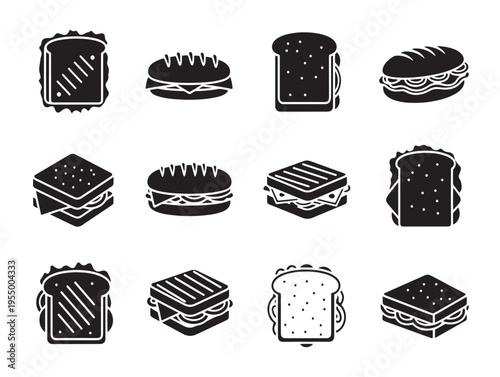 A collection of various sushi and maki rolls