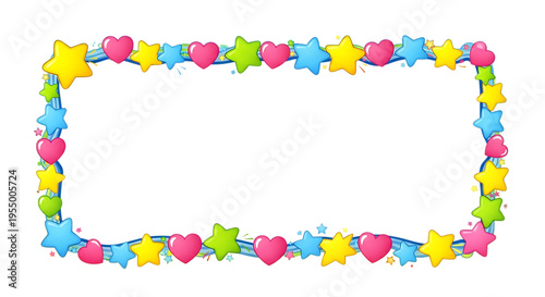 Bright neon geometric flower pattern isolated on... isolated on a transparent background