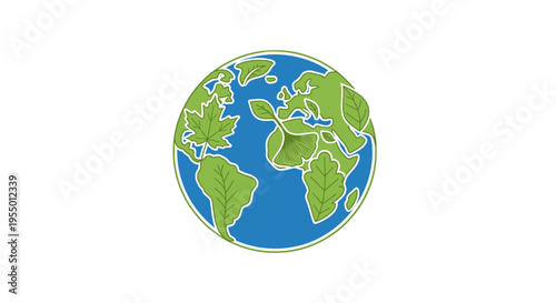 Globe Earth Planet World Map.