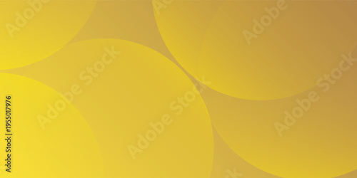 Modern art simple nice abstract yellow background wiath circular swirl patterns and soft gradients vector  graphic illustration template pastel