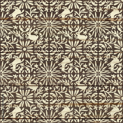Seamless Otomi Tile wallpaper