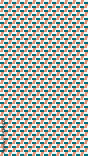 Coffee Cup Pattern: An abstract pattern formed by a repeating design of coffee cup, a subtle nod to the daily coffee ritual. 