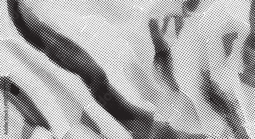 Abstract monochrome background with dark organic shapes and fine textured dots, organic grunge pattern, abstract art