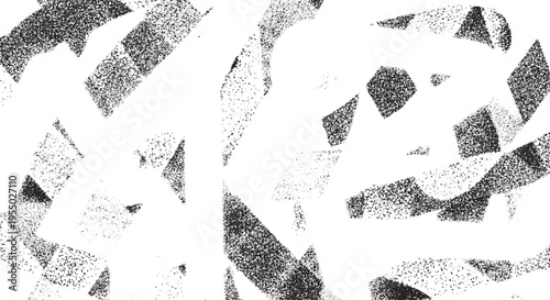 Abstract black and white grunge brush stroke texture background, rough paint strokes and splatter for distressed design elements and artistic overlays, design element