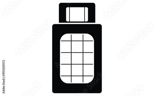 Sleeping bag silhouette icon representing outdoor camping equipment and gear design