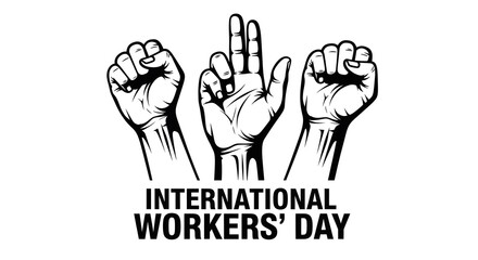 Labor day international workers' day celebration and workers rights movement