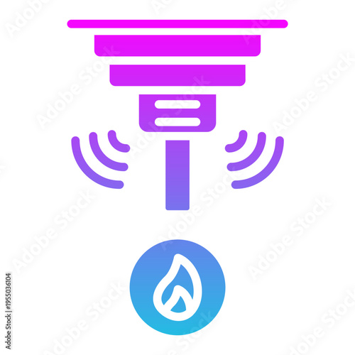 Fire Sensor Icon