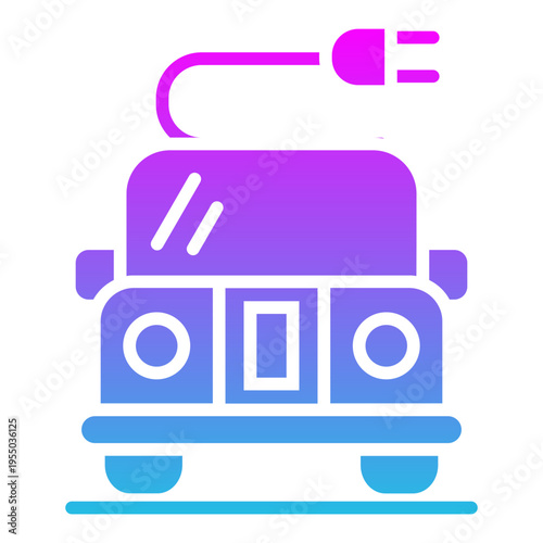 Electric Car Icon