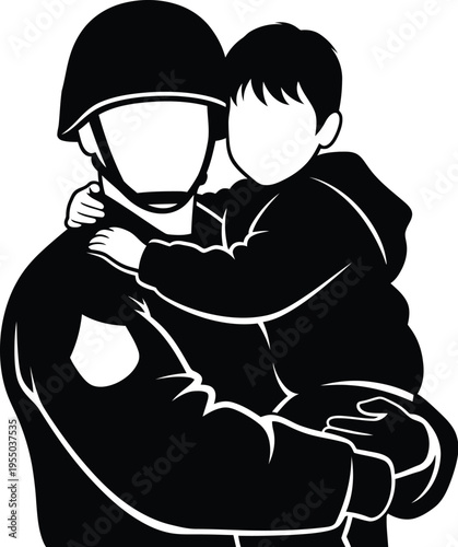 Memorial day tribute honoring fallen heroes and their families