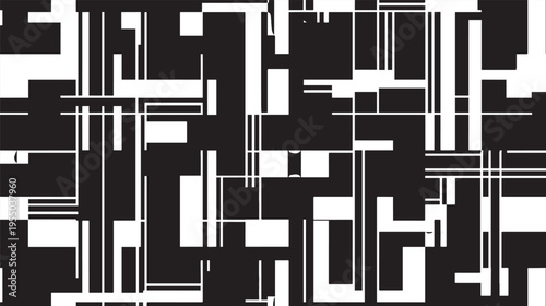 Architectural plans, abstract floor plan shapes vector illustration.
