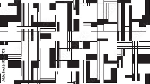 Architectural plans, abstract floor plan shapes vector illustration.
