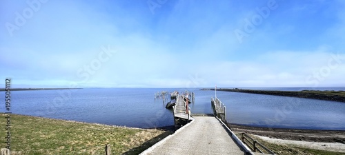 Verlassener Schiffsanleger auf Sylt