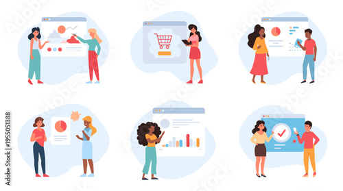 A minimalist image featuring flowing blue and white shapes. Perfect for backgrounds, website headers, or adding a clean, modern aesthetic to branding 