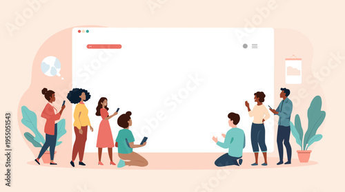 A calming and minimalist background featuring soft, organic shapes in muted tones. Ideal for website design, branding, or social media graphics seekin