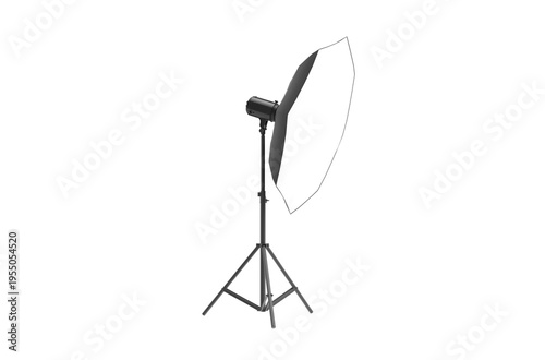 Studio lighting equipment with softbox