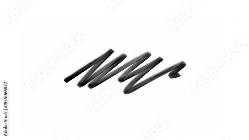 Hand drawn scratch cross out