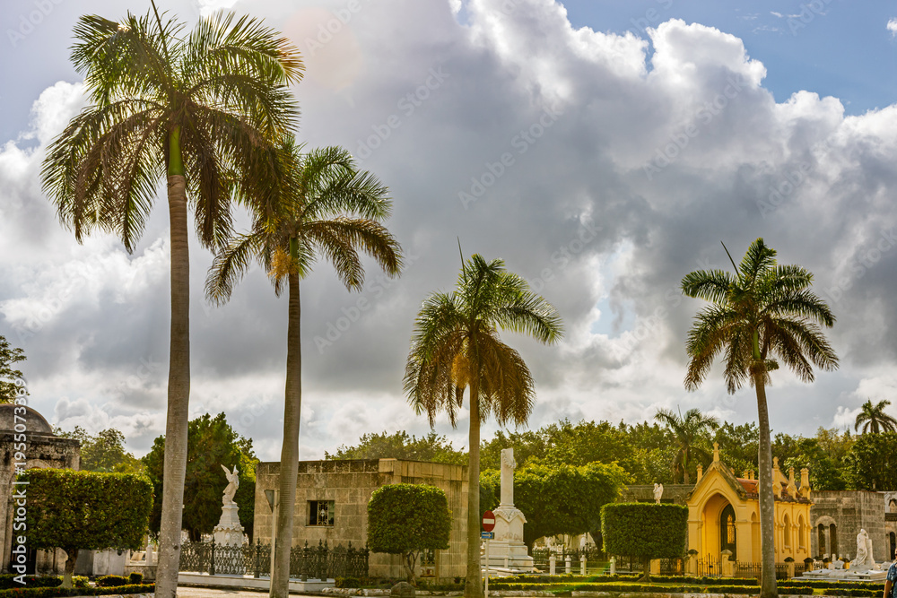 Obraz premium Christopher Columbus Cemetery in Havana, Cuba
