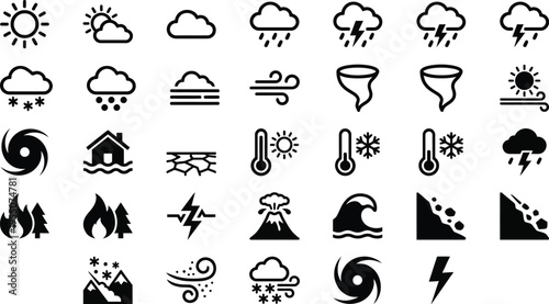 Vector graphic illustration of a solar panel with sun