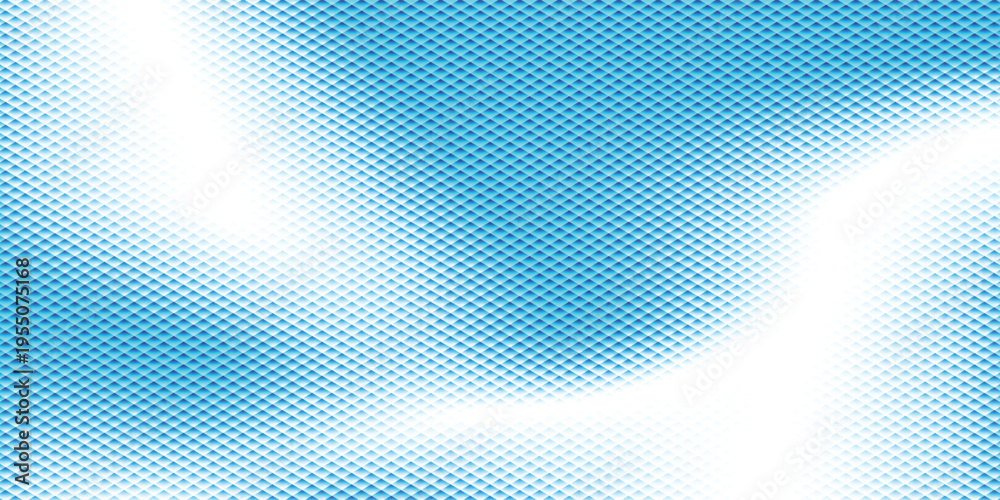 Obraz premium Blue gradient abstract background with thin diagonal stripes. Smooth transition, clean corporate style, elegant minimal design with copy space