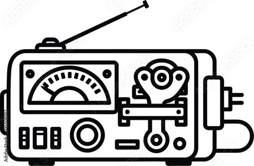 V e day radio broadcast vintage wireless on ve day celebrations