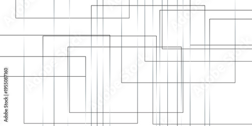 Abstract background with lines. Architecture building construction structure pattern. Digital geometric technology businesses illustration vector shape.	