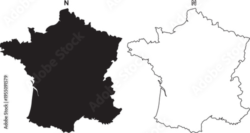 Outline map of the united states in white on transparent