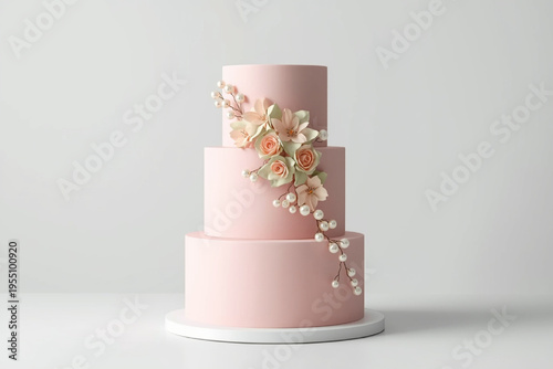 wedding cake with candles
