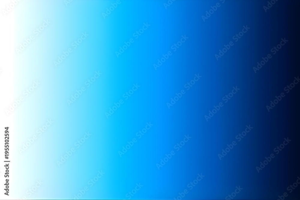 Obraz premium Horizontal Gradient Background Transitioning From White to Dark Blue