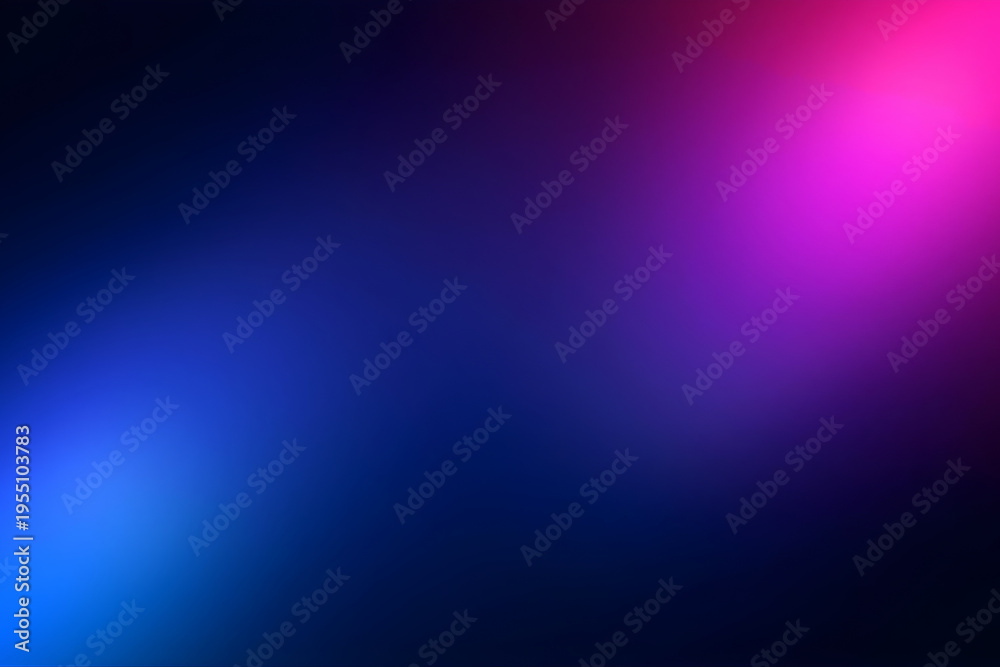 Obraz premium Abstract Dark Blue and Magenta Gradient Background with Soft Light Effects
