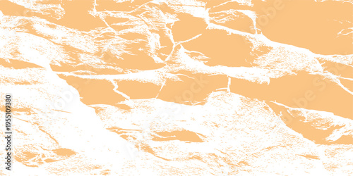 A vintage aged brown grunge wall texture background with a rough plaster surface pattern and dirty marble material design for a blank paper art backdrop